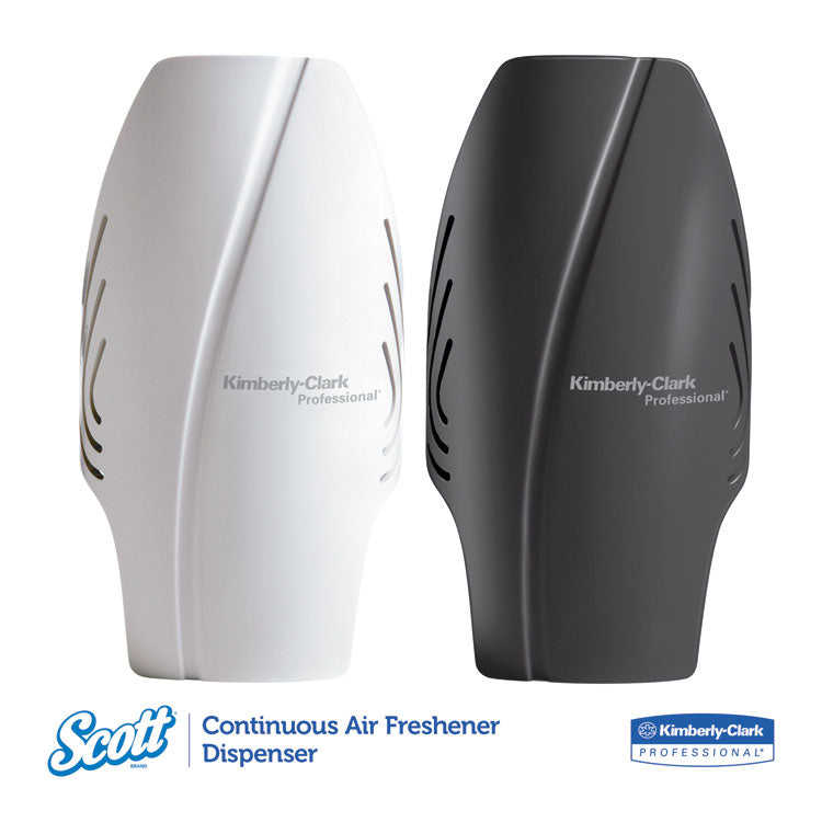 Continuous Air Freshener Dispenser, 2.8 x 2.4 x 5, White