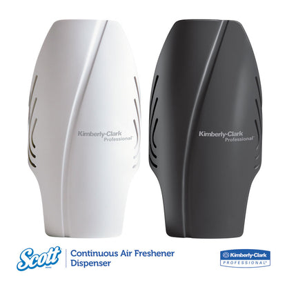 Continuous Air Freshener Dispenser, 2.8 x 2.4 x 5, White