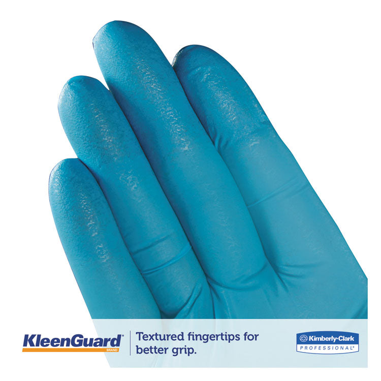 G10 Blue Nitrile Gloves, Powder-Free, Large, 6 mil Thick, 9.5" Long, Blue, 100/Box, 10 Boxes/Carton