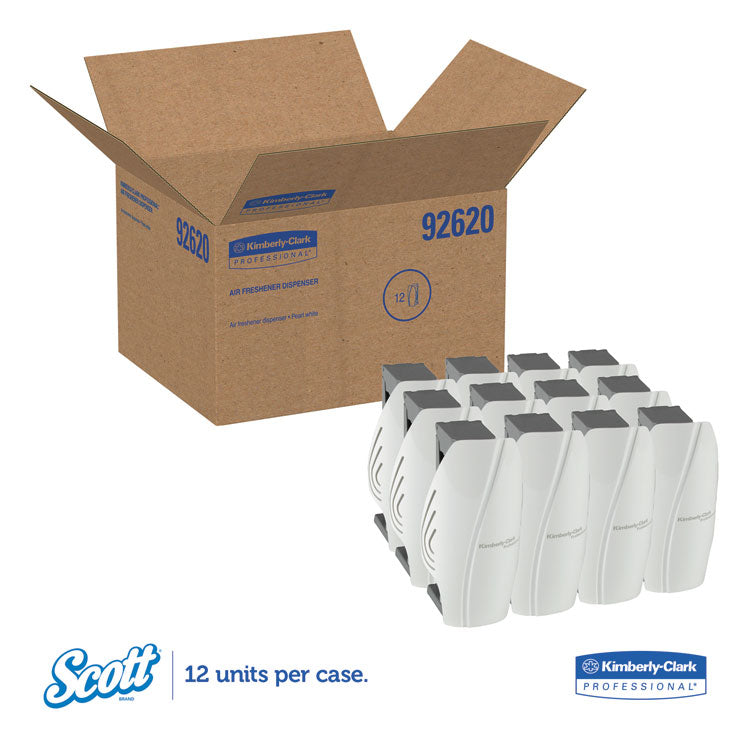 Continuous Air Freshener Dispenser, 2.8 x 2.4 x 5, White