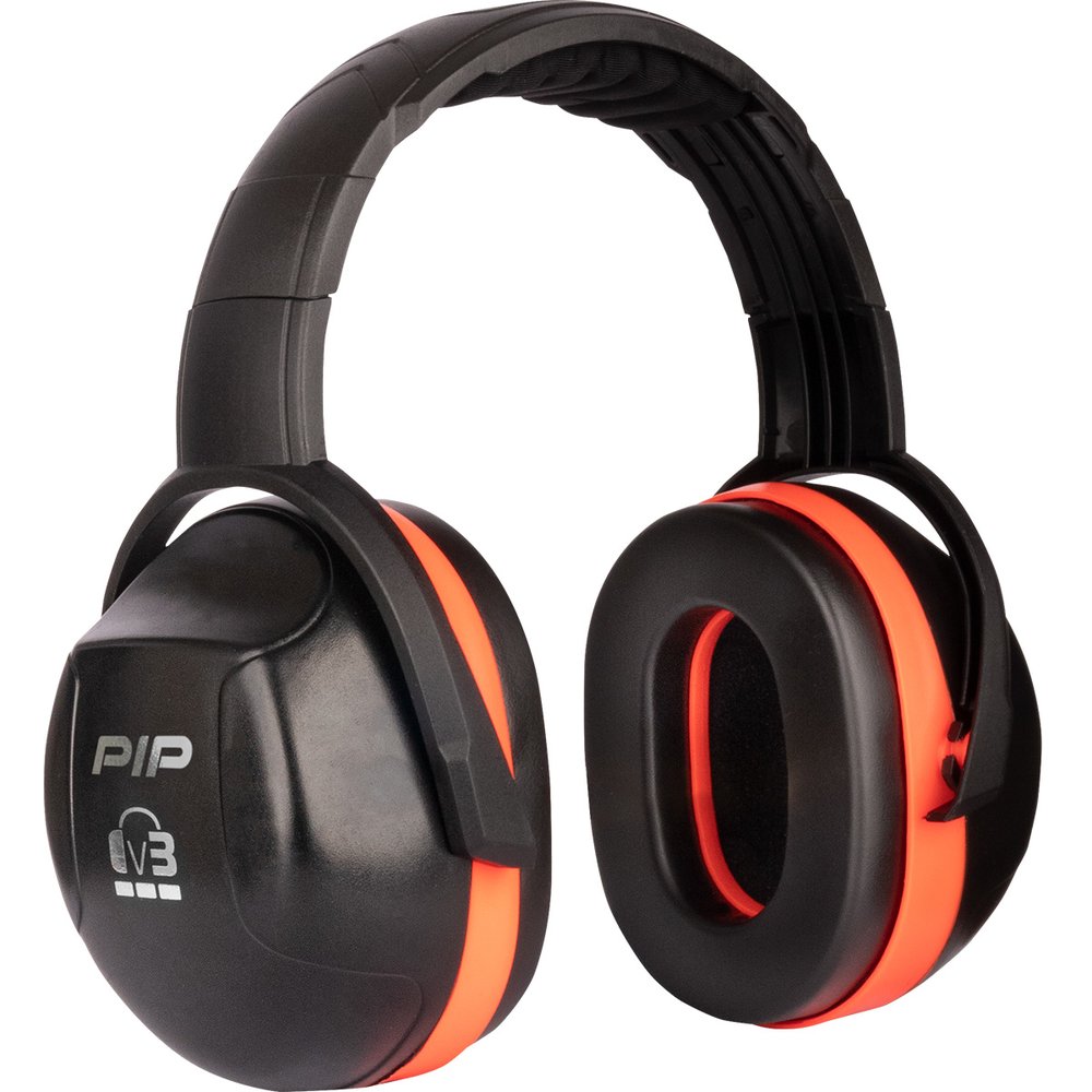PIP V3 Passive EAR Muff W/ADJUSTABLE Headband-nrr 29 (Pair)