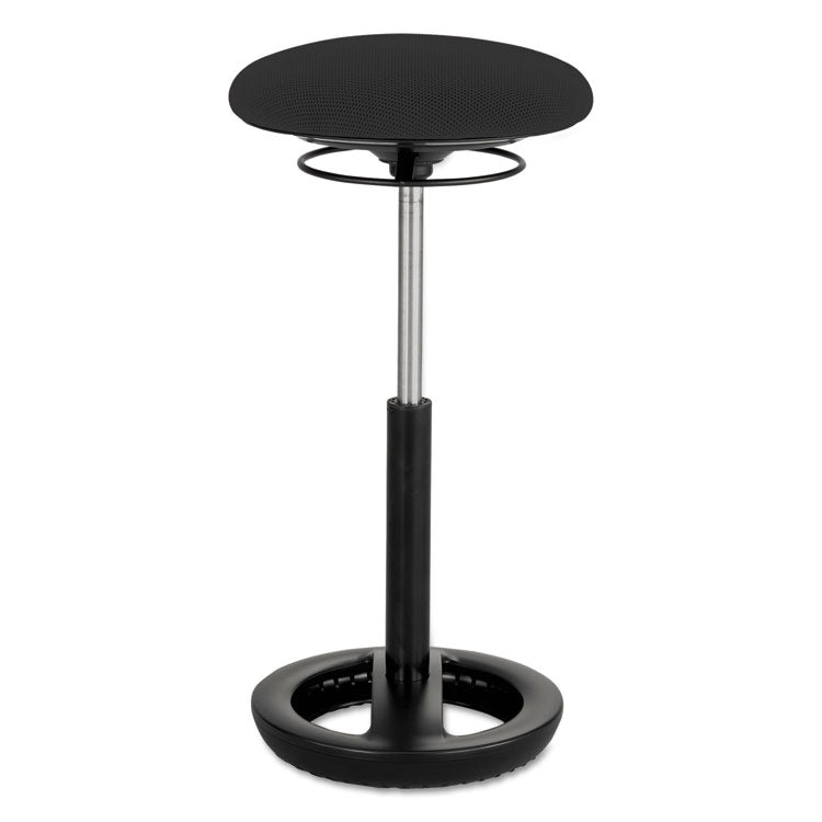 Twixt Extended-Height Ergonomic Chair, Supports Up to 250 lb, 22" to 32" Seat Height, Black Seat/Base