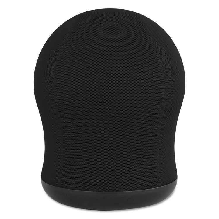 Zenergy Swivel Ball Chair, Backless, Supports Up to 250 lb., Black