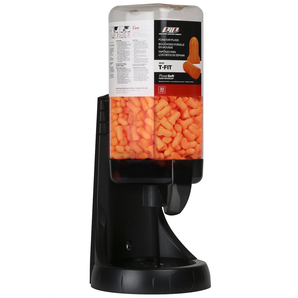 PIP Prefilled Mega T-fit Earplug DISPENSER-500 PR (Dispenser)