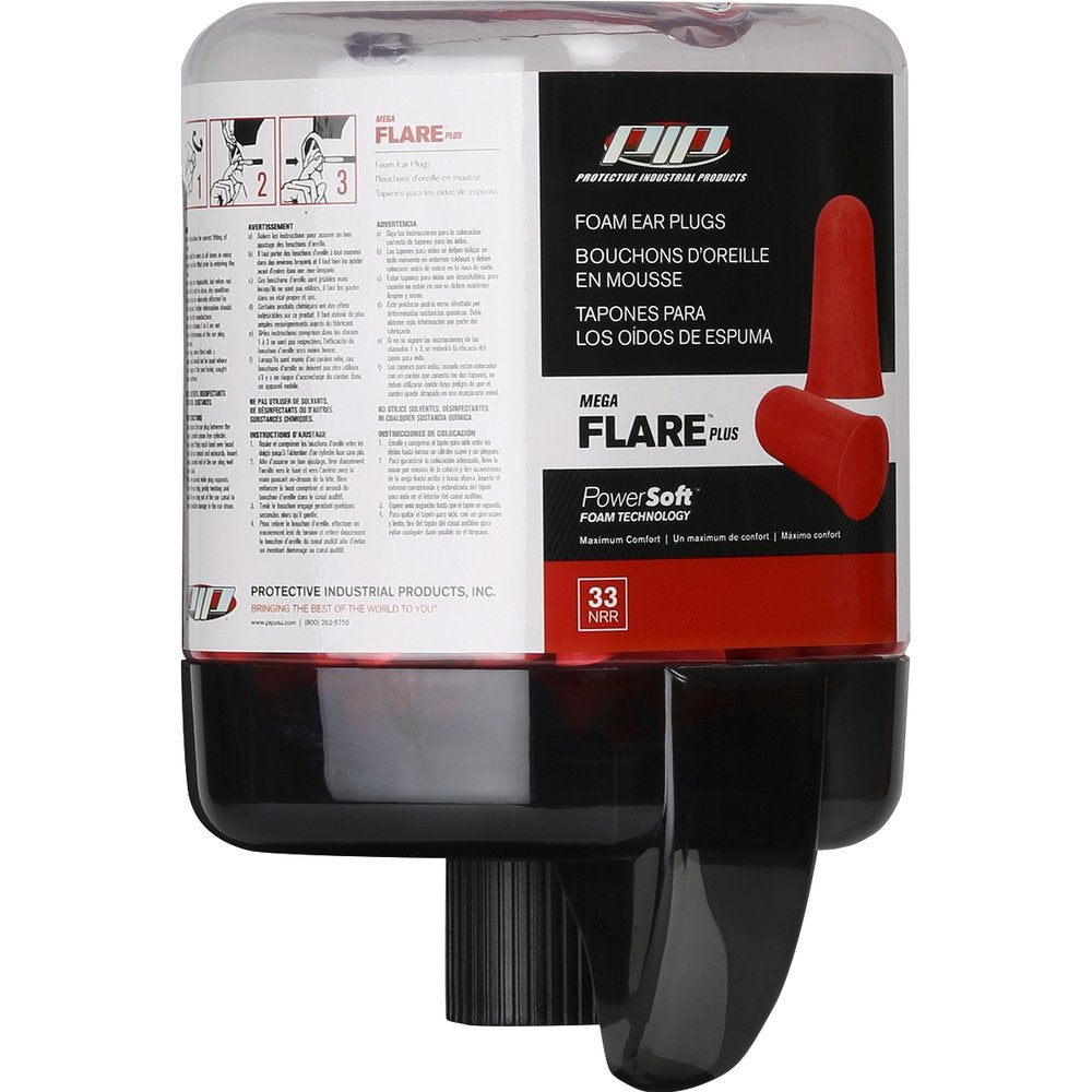 PIP Prefilled Megaflare Earplug Refill 33 NRR-200PR (Dispenser)