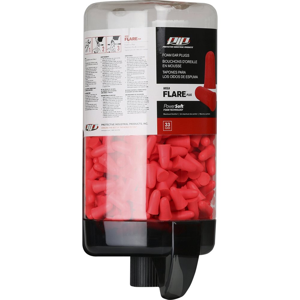 PIP Prefilled Megaflare Earplug Refill 33 NRR-400PR (Dispenser)