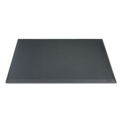 Alera AdaptivErgo Anti-Fatigue Mat, Rectangular, Black Molded Grid Surface, 19.4" x 33.2"