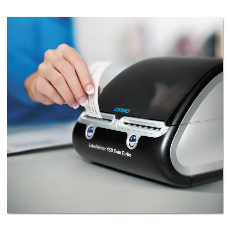 LabelWriter 450 Twin Turbo Label Printer, 71 Labels/min Print Speed, 5.5 x 8.4 x 7.4