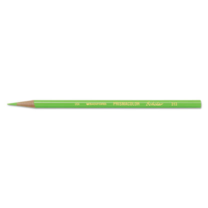 Scholar Colored Pencil Set, 3 mm, 2B, Assorted Lead and Barrel Colors, 24/Pack