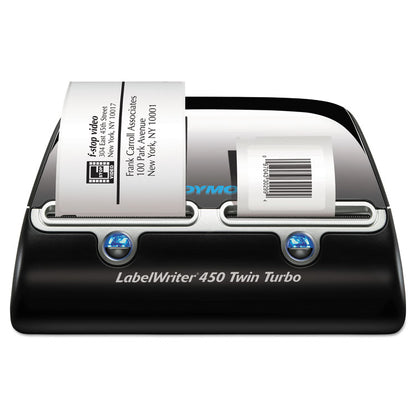 LabelWriter 450 Twin Turbo Label Printer, 71 Labels/min Print Speed, 5.5 x 8.4 x 7.4