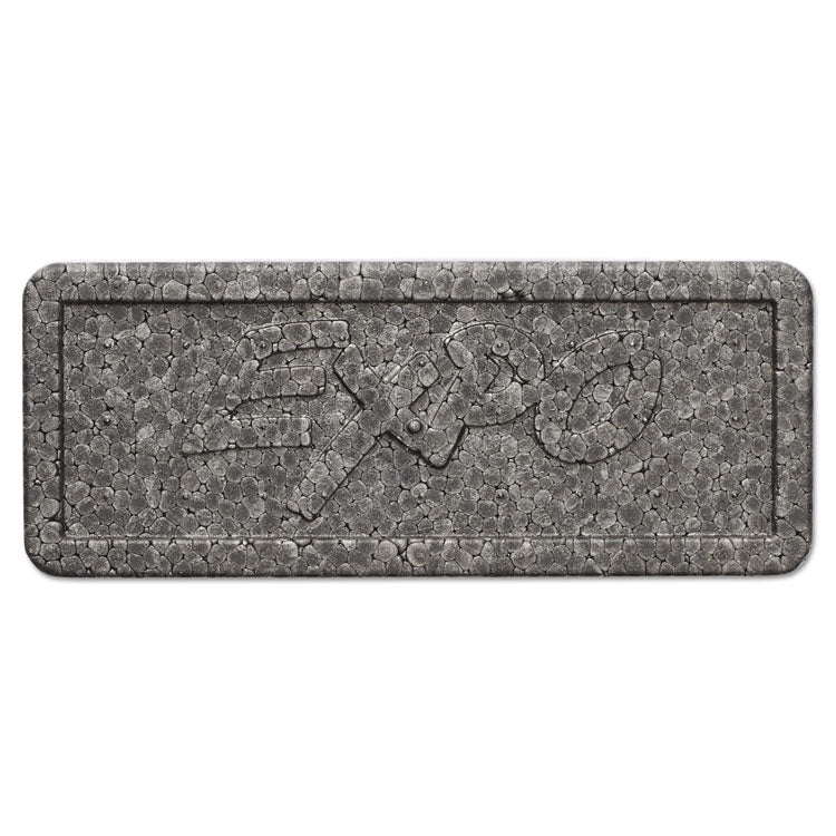 White Board CARE Dry Erase Eraser, 5.13" x 2.25" x 1.25", Charcoal