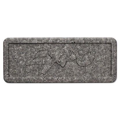 White Board CARE Dry Erase Eraser, 5.13" x 2.25" x 1.25", Charcoal
