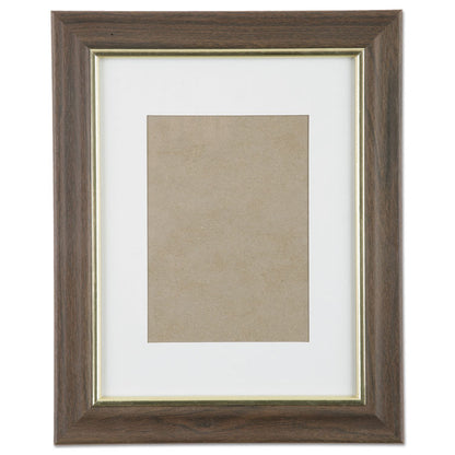 7105014089957, SKILCRAFT Walnut Vinyl Frames, Certificate/Photo, 8.5 x 11, 12/Carton