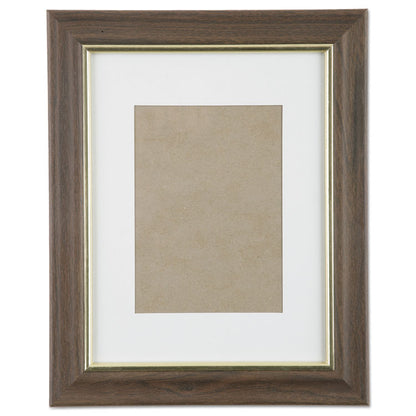 7105000528698, SKILCRAFT Walnut Vinyl Frames, Certificate/Photo, 8 x 10, 12/Carton