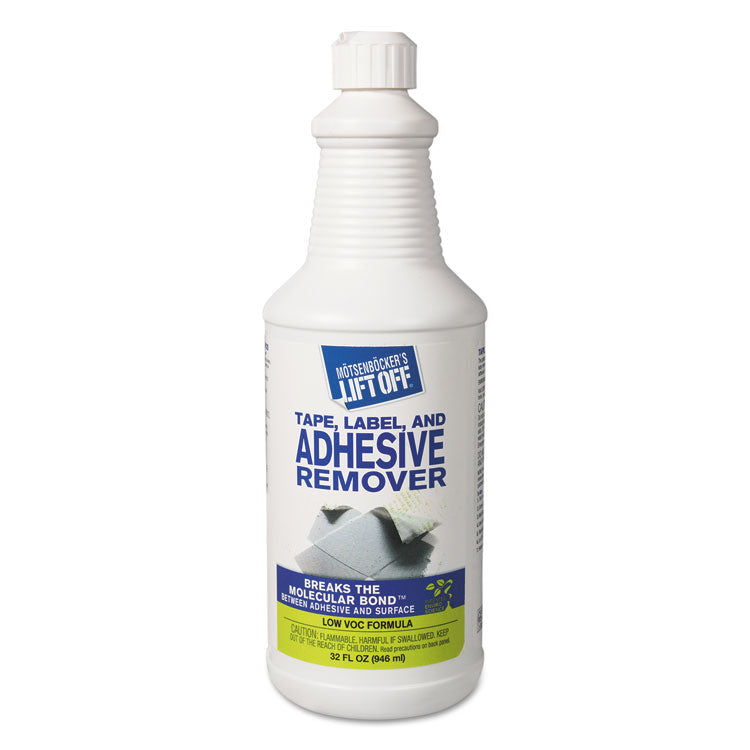 Tape, Label and Adhesive Remover, 32 oz Pour Bottle, 6/Carton