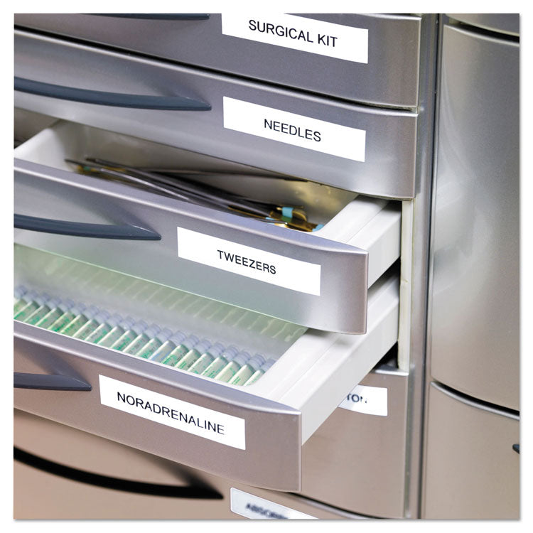 LabelManager 210D Label Maker Kit, 2 Lines, 6.1 x 6.5 x 2.5