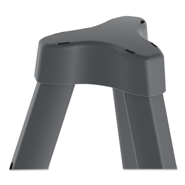 Quantum Heavy Duty Display Easel, 35.62" to 61.22" Tall, Plastic, Black, Supports Up to 25 lb