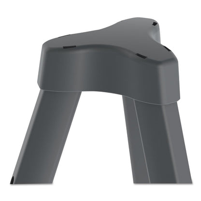 Quantum Heavy Duty Display Easel, 35.62" to 61.22" Tall, Plastic, Black, Supports Up to 25 lb
