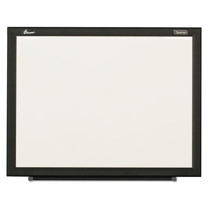 7110016511296, SKILCRAFT Non-Magnetic Melamine Dry Erase Board, 48" x 36", White Surface, Black Aluminum Frame