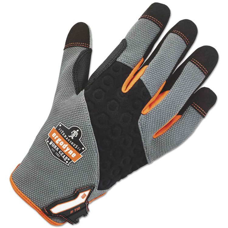 ProFlex 710 Heavy-Duty Utility Gloves, Large, Gray, Pair