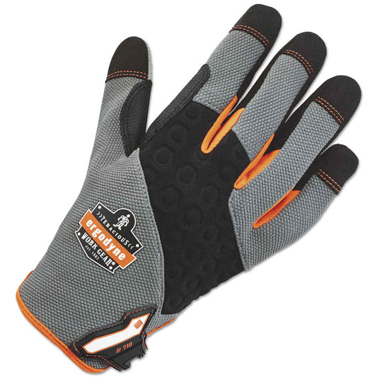 ProFlex 710 Heavy-Duty Utility Gloves, Medium, Gray, Pair