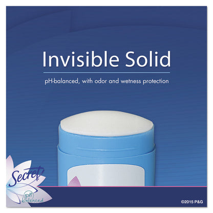 Invisible Solid Anti-Perspirant and Deodorant, Powder Fresh Scent, 0.5 oz Stick