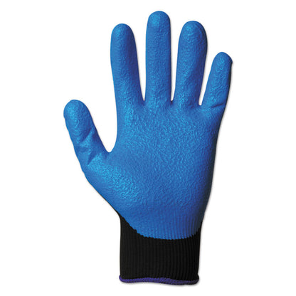 G40 Foam NITRILE Coated Gloves, EN388: 3121X, 9.06" Long, Medium (Size 8), Blue/Black, 12 Pairs