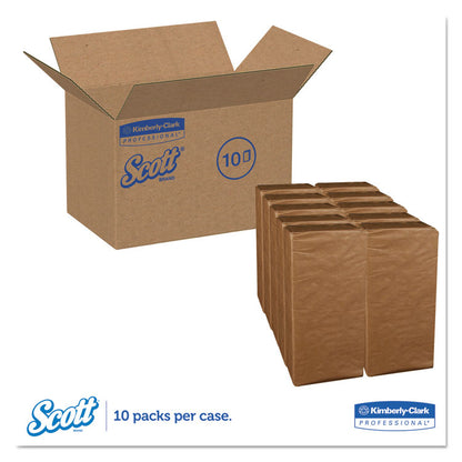 1/8-Fold Dinner Napkins, 2-Ply, 17 x 14.63, White, 300/Pack, 10 Packs/Carton