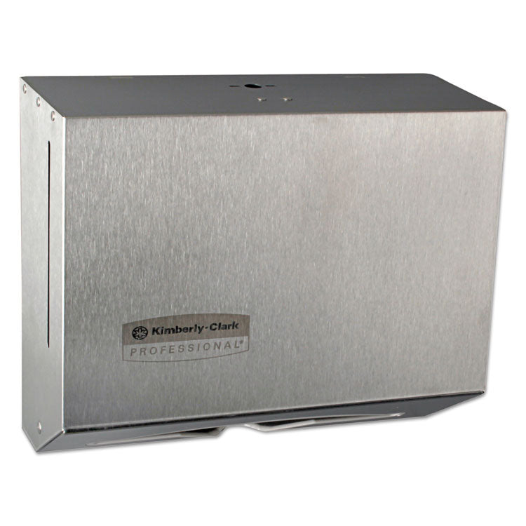Windows Scottfold Compact Towel Dispenser, 10.6 x 4.75 x 9, Stainless Steel