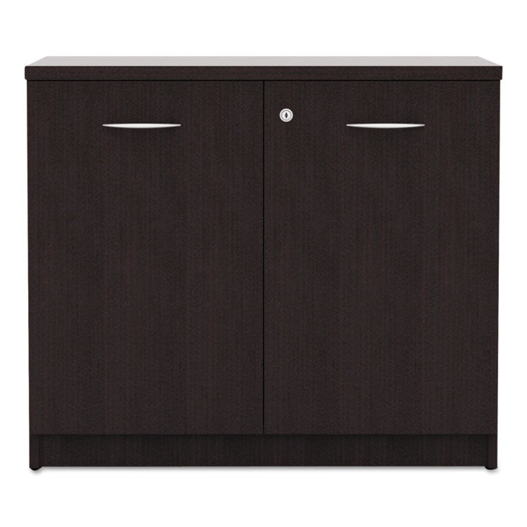 Alera Valencia Series Storage Cabinet, 34.13w x 22.78d x 29.5h, Espresso