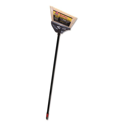 MaxiPlus Professional Angle Broom, 51" Length, Black