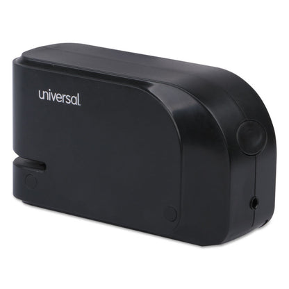 Half-Strip Electric Stapler with Staple Channel Release Button, 20-Sheet Capacity, Black