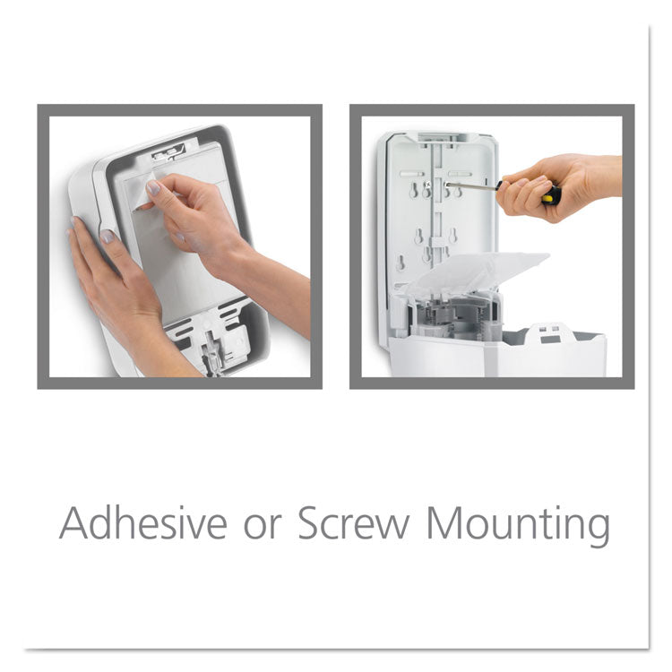FMX-20 Soap Dispenser, 2 L, 6.5 x 4.7 x 11.7, White/Gray, 6/Carton
