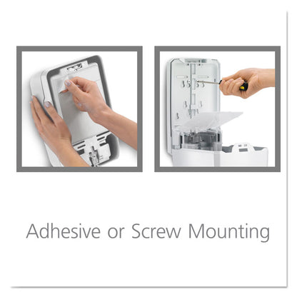 FMX-20 Soap Dispenser, 2 L, 6.5 x 4.7 x 11.7, White/Gray, 6/Carton