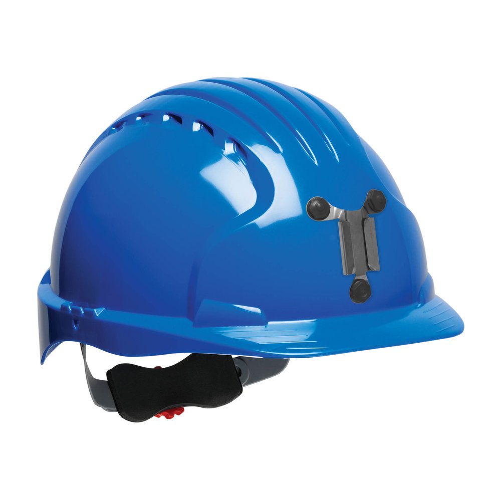 PIP Brim Mining Hardhat Hdpeshell 6-PT Susp BLU