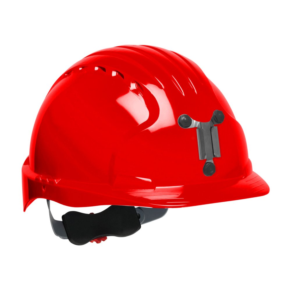 PIP Brim Mining Hardhat Hdpeshell 6-PT Susp RED