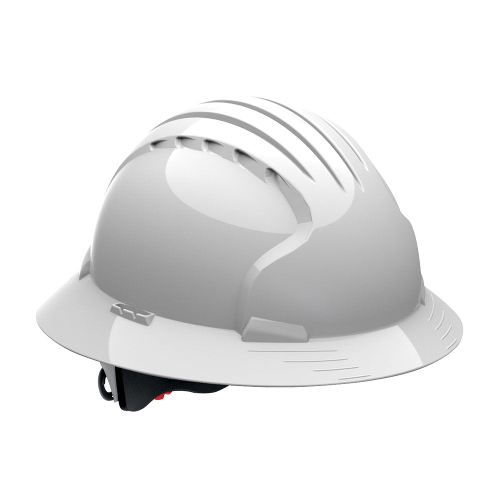 PIP FB Hard Hat W/HDPE Shell 6-PT Poly SUSP/WHL RAT, 10/Case