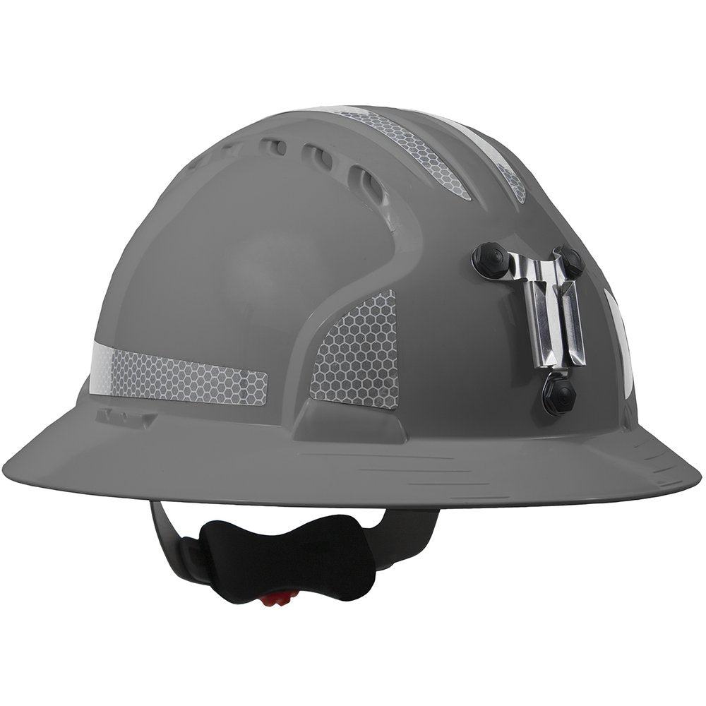 PIP Fullbrim Mining Hardhat R2 Reflective Kit GRY
