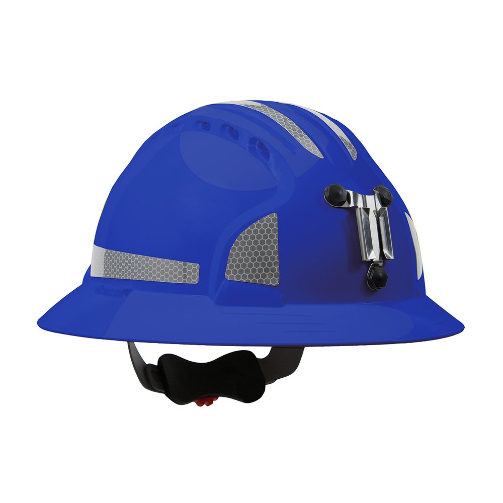 PIP Fullbrim Mining Hardhat R2 Reflective Kit BLU