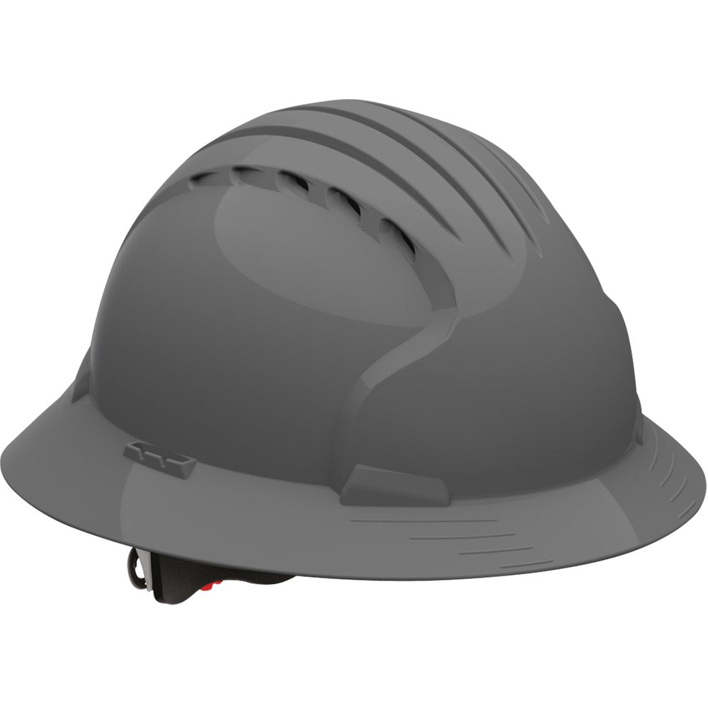 PIP Vented FB Hard Hat W/HDPE Shell 6-PT Poly Susp, 10/Case