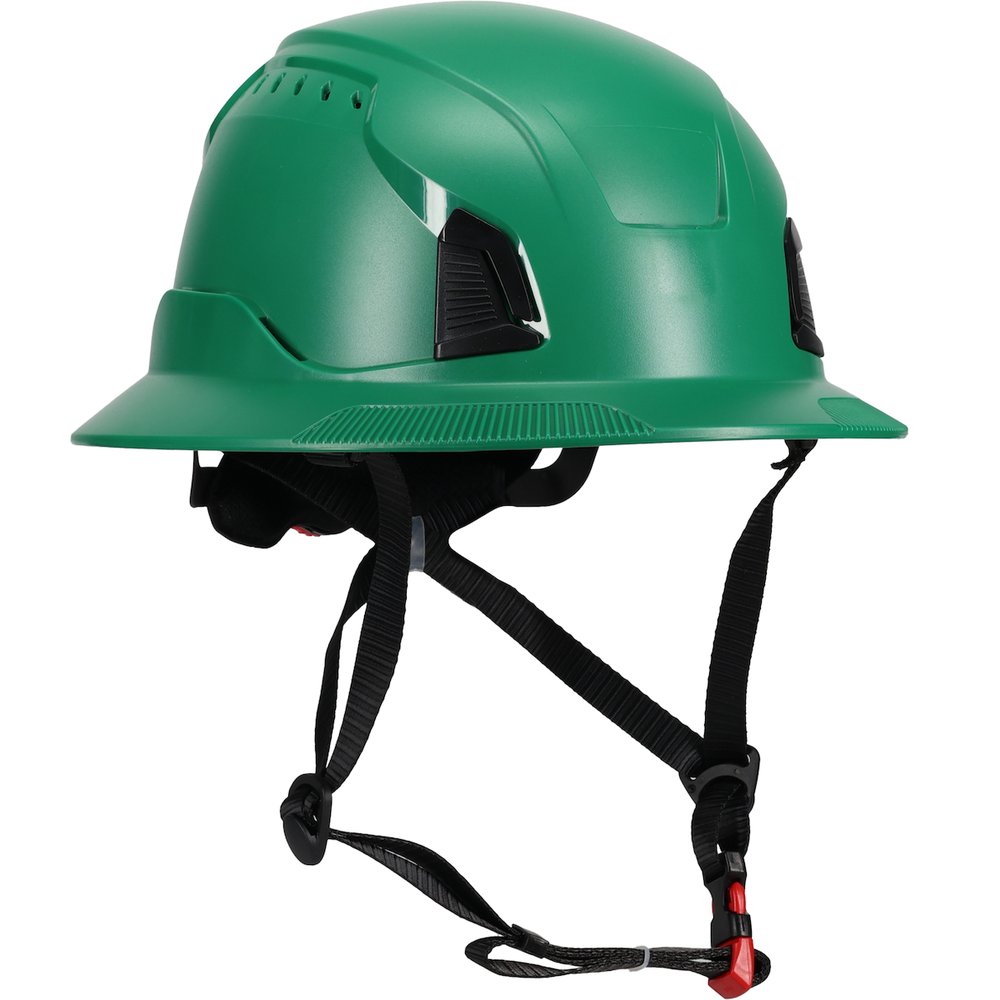 PIP Full Brim Vent Climb Helm EPS Foam Liner Dgrn