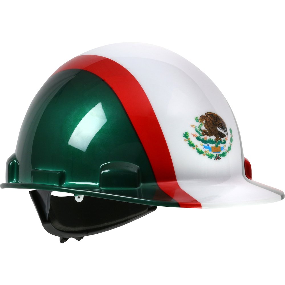 PIP Cap Style Smooth Dome Hardhat Graphic Wrap MEX