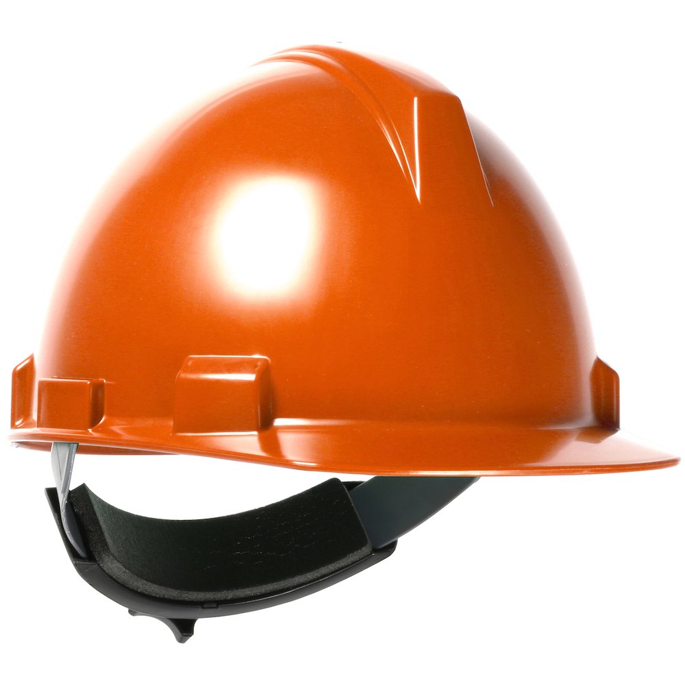 PIP Cap Style Hardhat POLYCARBONATE/ABS Shell ORG