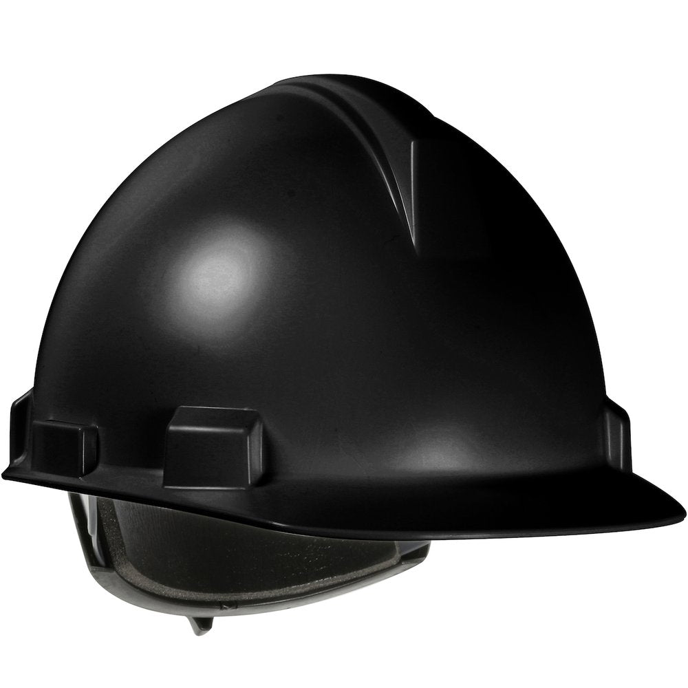 PIP Cap Style Hardhat POLYCARBONATE/ABS Shell BLK