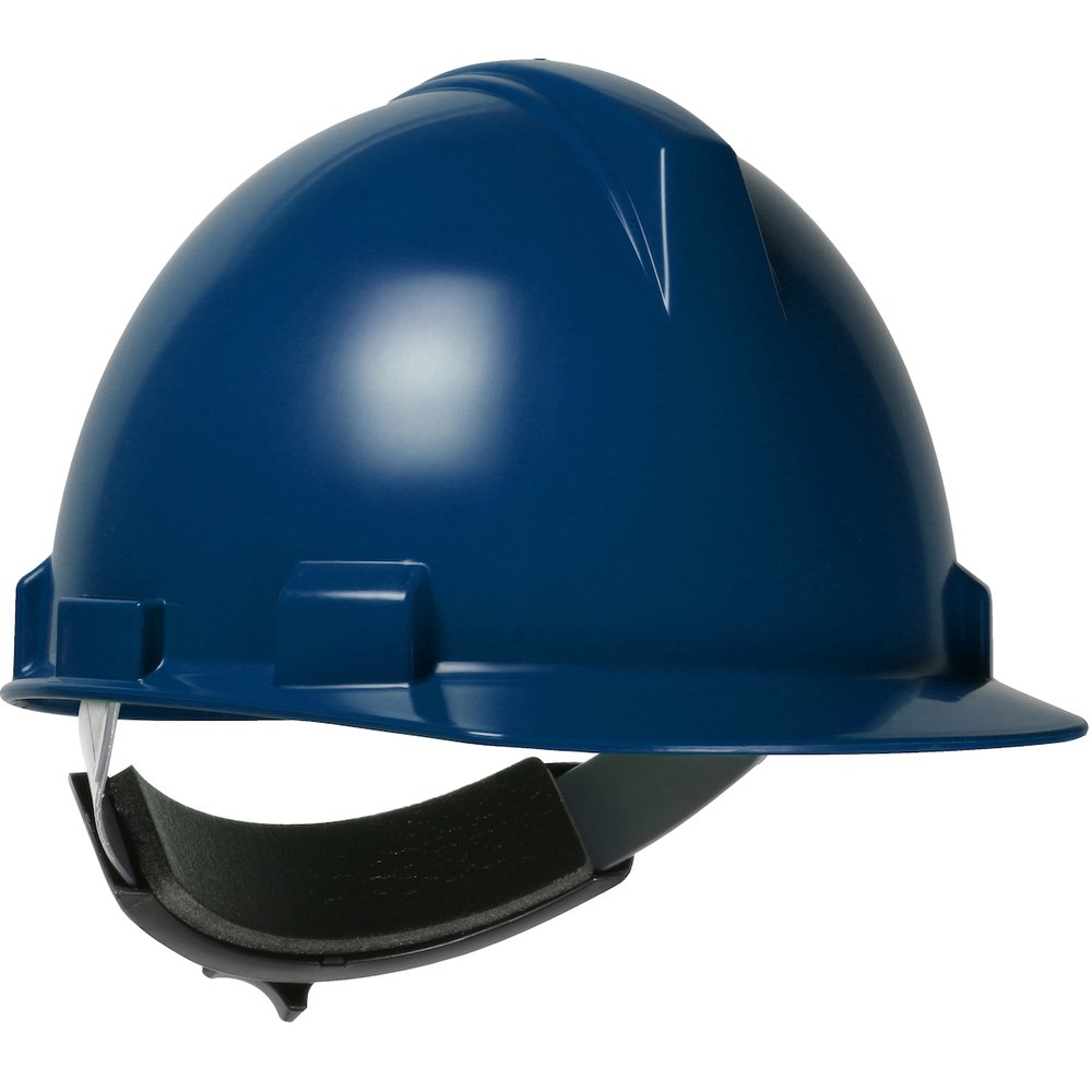 PIP Cap Style Hardhat POLYCARBONATE/ABS Shell Stblu