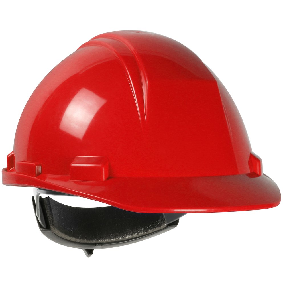 PIP T II Cap Style HARDHAT4-PT Textile Susp RED