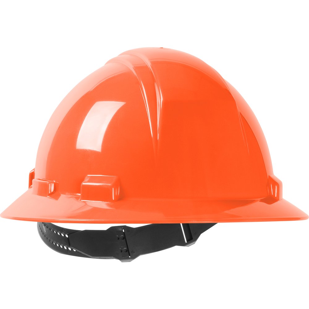 PIP Full Brim Hardhat 4-PT SUSP/PIN-LOCK Horg