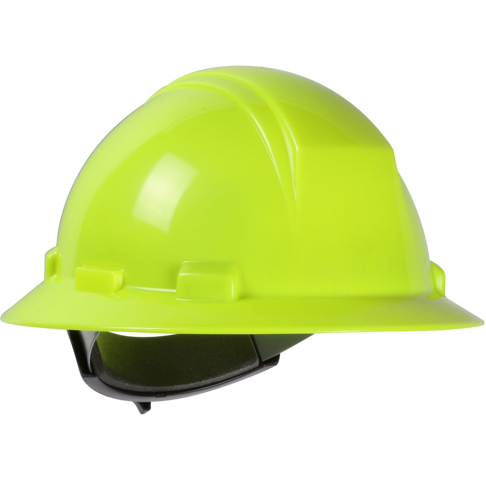 PIP Full Brim Hard Hat Withhdpe Shell