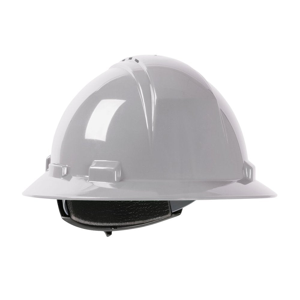 PIP Vented Fullbrim HARDHAT4-PT Textile Susp GRY