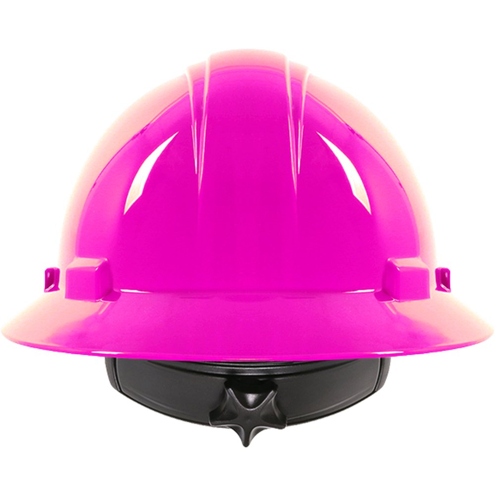 PIP Vented Fullbrim HARDHAT4-PT Textile Susp Pink